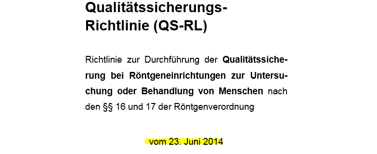 QS-RL von Juni 2014